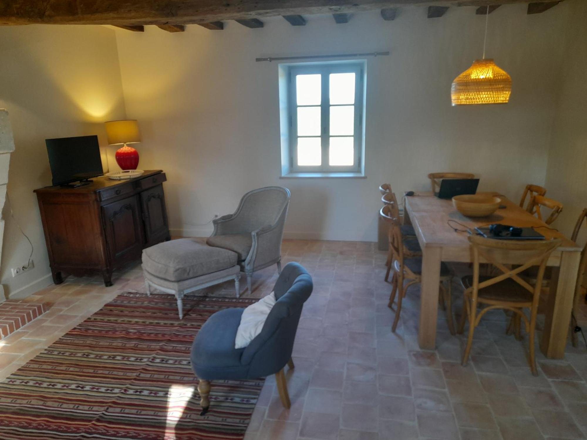 Chambourg-sur-Indre Le Puits Renaissance - Gites De Caractere Et Piscine Chauffee מראה חיצוני תמונה