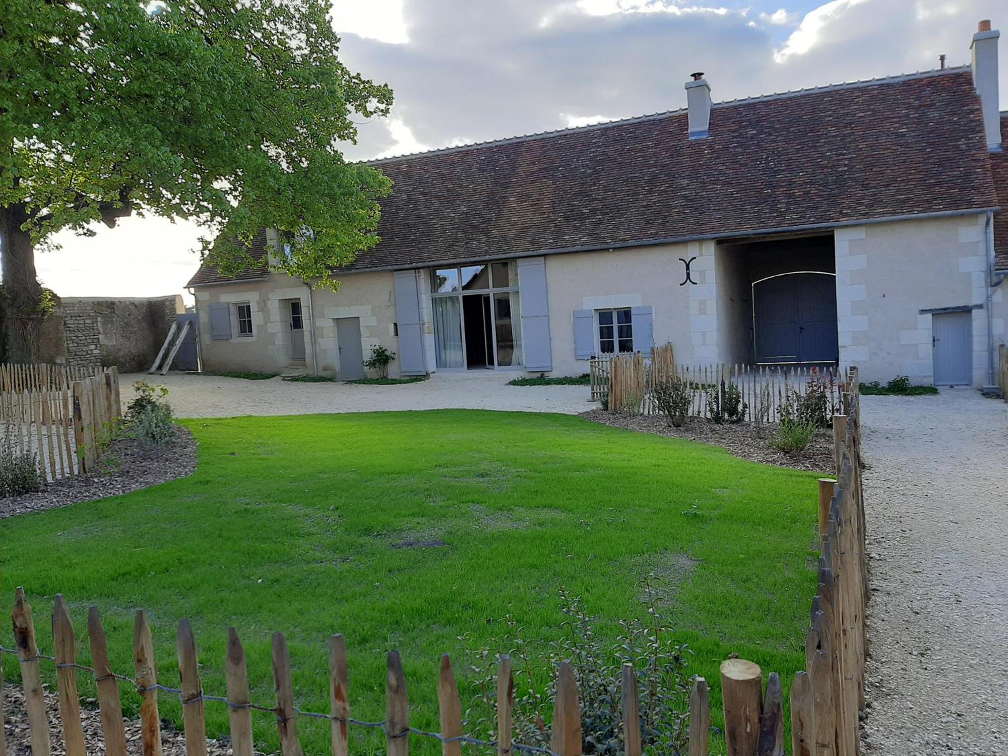 Chambourg-sur-Indre Le Puits Renaissance - Gites De Caractere Et Piscine Chauffee מראה חיצוני תמונה