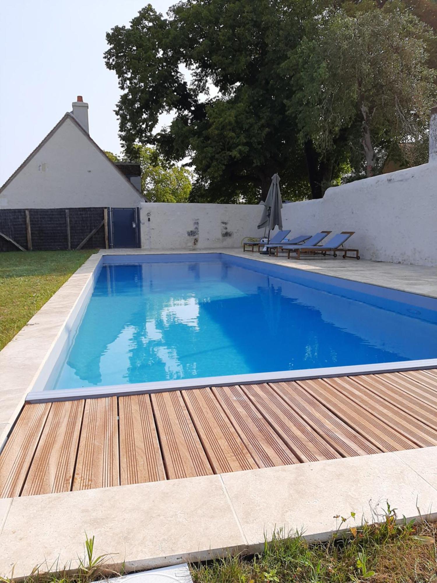 Chambourg-sur-Indre Le Puits Renaissance - Gites De Caractere Et Piscine Chauffee מראה חיצוני תמונה