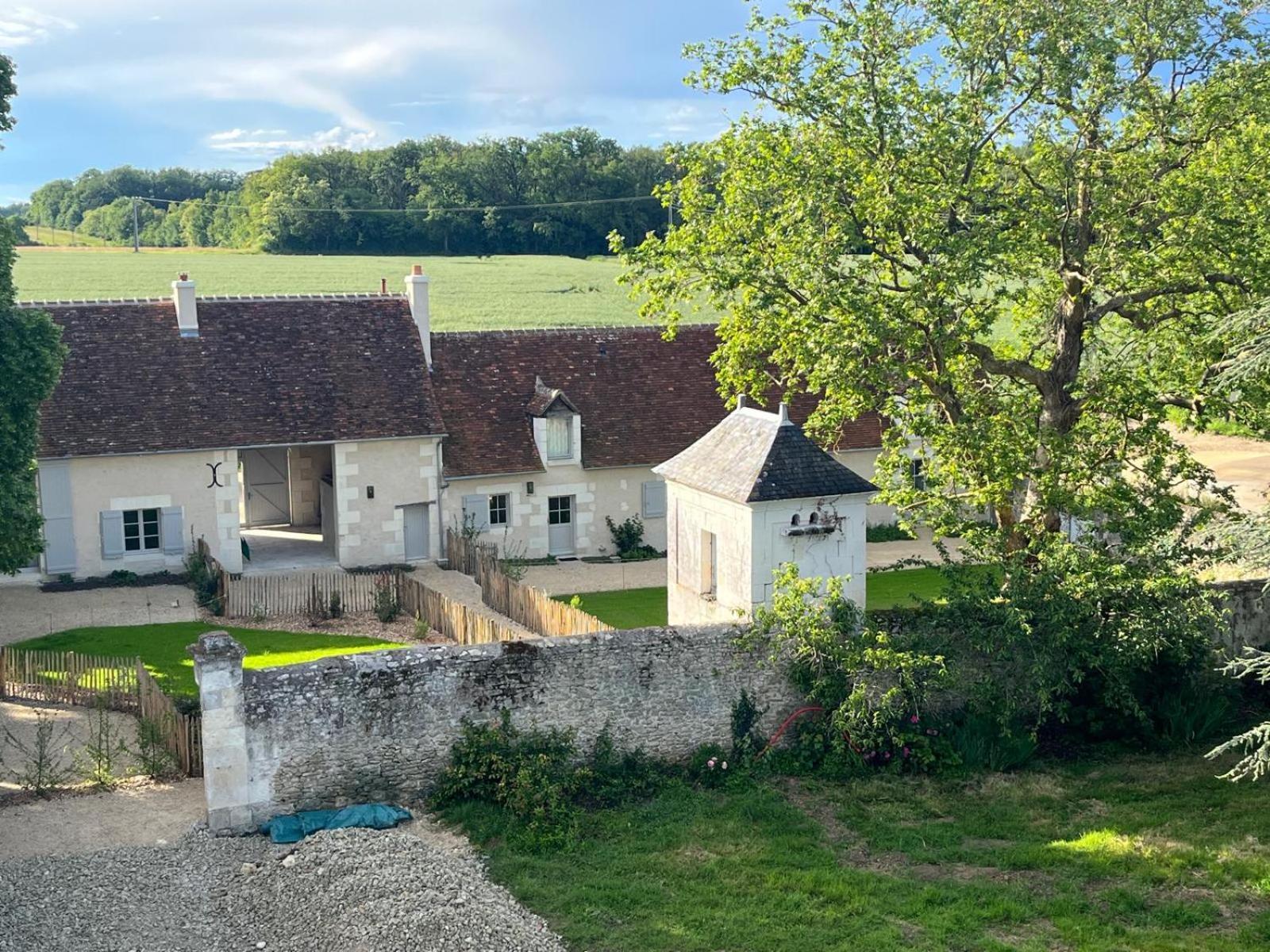 Chambourg-sur-Indre Le Puits Renaissance - Gites De Caractere Et Piscine Chauffee מראה חיצוני תמונה