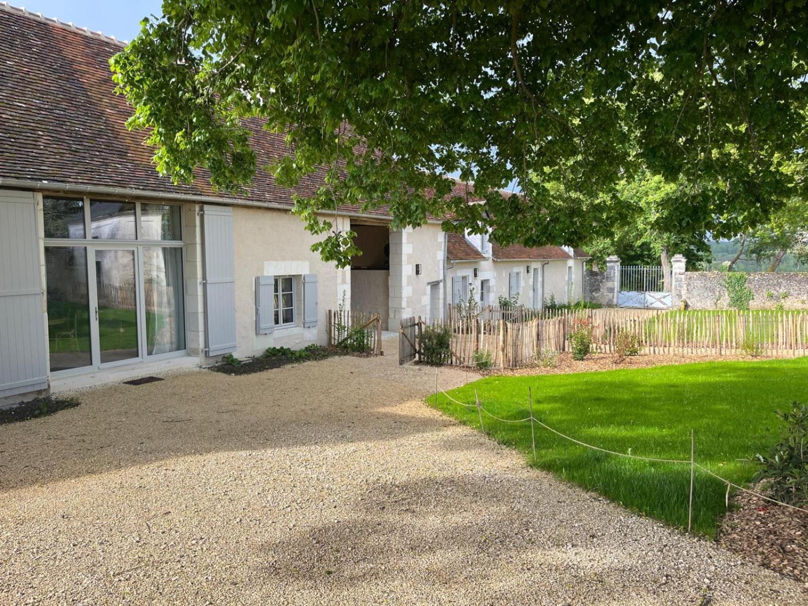 Chambourg-sur-Indre Le Puits Renaissance - Gites De Caractere Et Piscine Chauffee מראה חיצוני תמונה