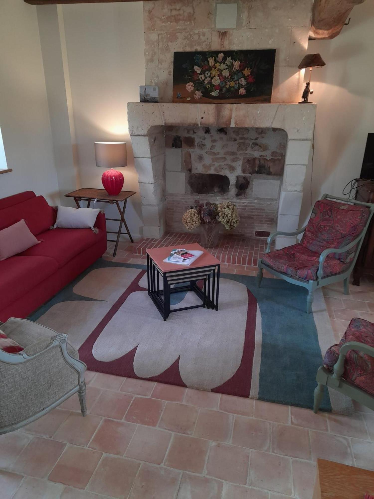 Chambourg-sur-Indre Le Puits Renaissance - Gites De Caractere Et Piscine Chauffee מראה חיצוני תמונה