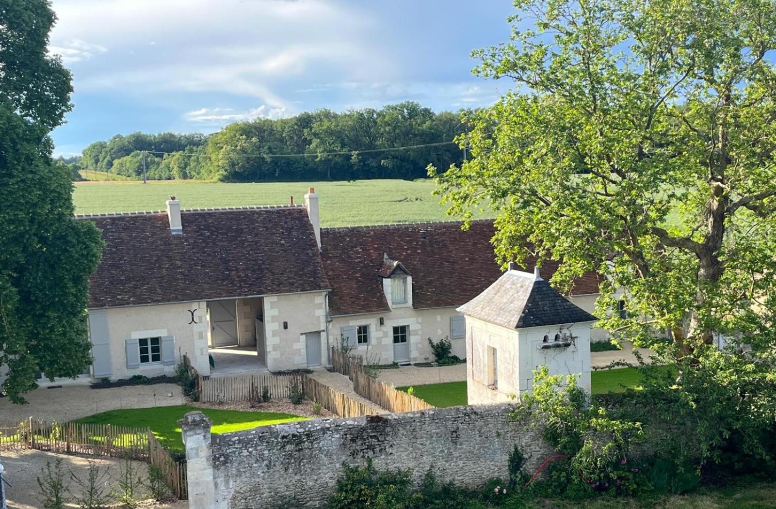 Chambourg-sur-Indre Le Puits Renaissance - Gites De Caractere Et Piscine Chauffee מראה חיצוני תמונה