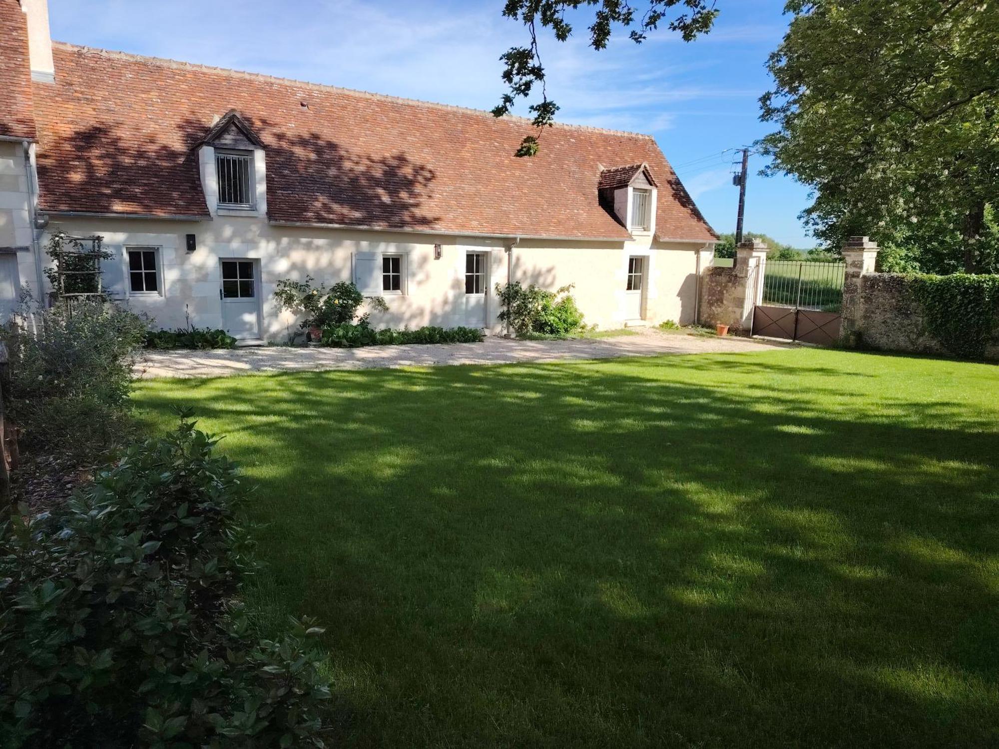 Chambourg-sur-Indre Le Puits Renaissance - Gites De Caractere Et Piscine Chauffee מראה חיצוני תמונה